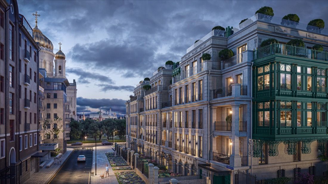 Classical Boutique Residence — architectural visualisation by Photoreal3d