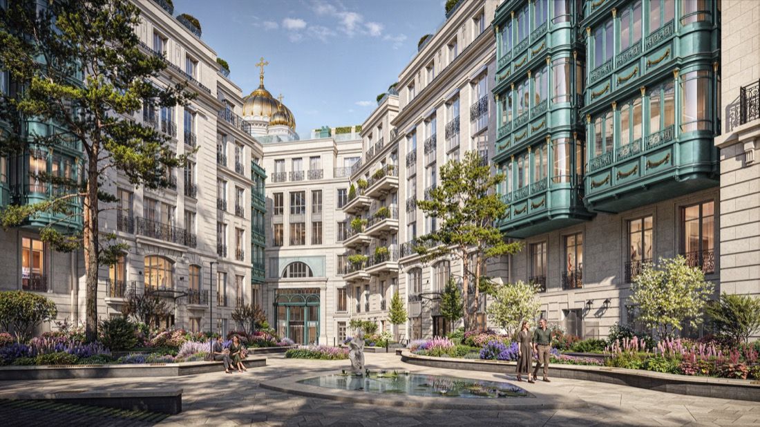 Classical Boutique Residence — architectural visualisation by Photoreal3d