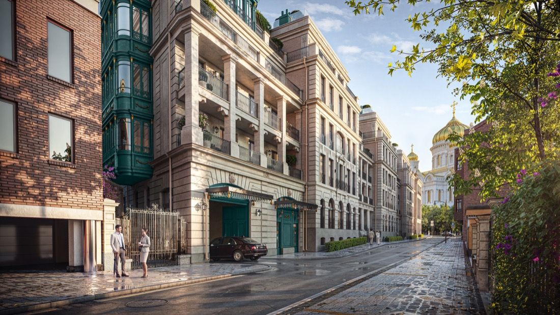 Classical Boutique Residence — architectural visualisation by Photoreal3d