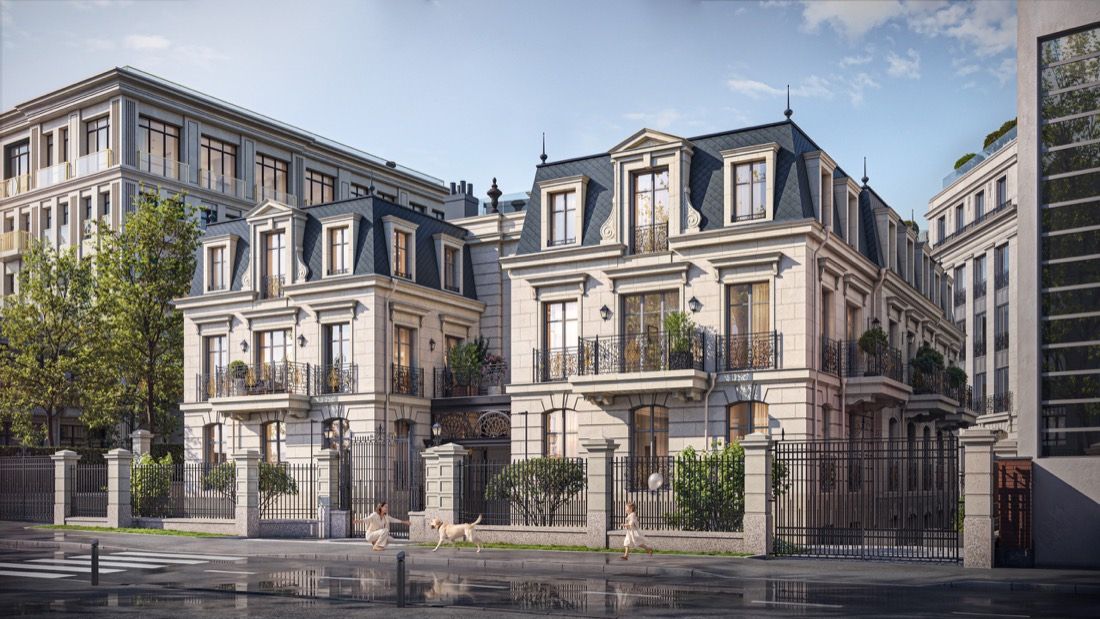 Classical Boutique Residence — architectural visualisation by Photoreal3d