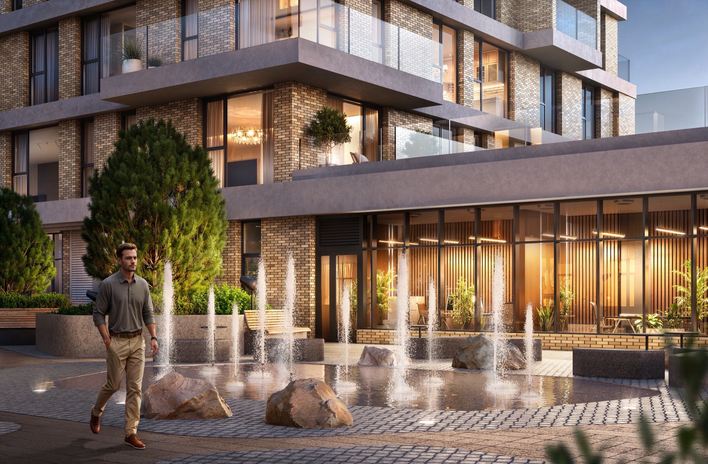 Forest-Edge Premium Residences — architectural visualisation, frame 6