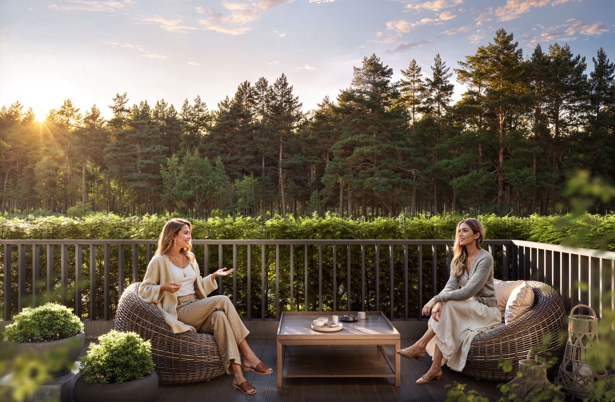 Forest-Edge Premium Residences — architectural visualisation, frame 11