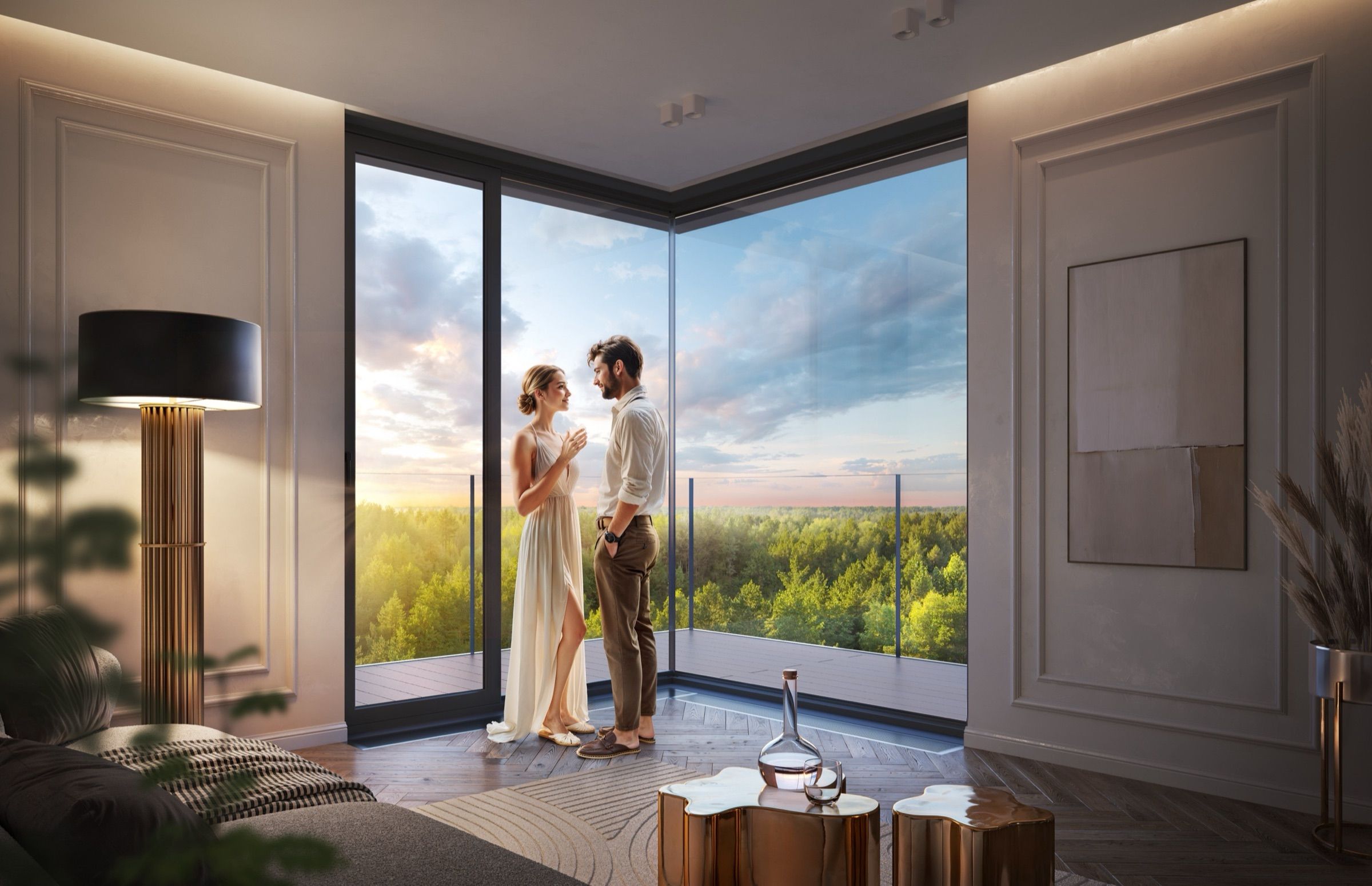 Forest-Edge Premium Residences — architectural visualisation, frame 12