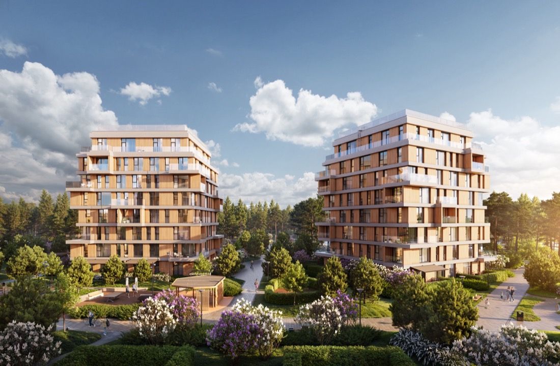 Forest-Edge Premium Residences — architectural visualisation by Photoreal3d