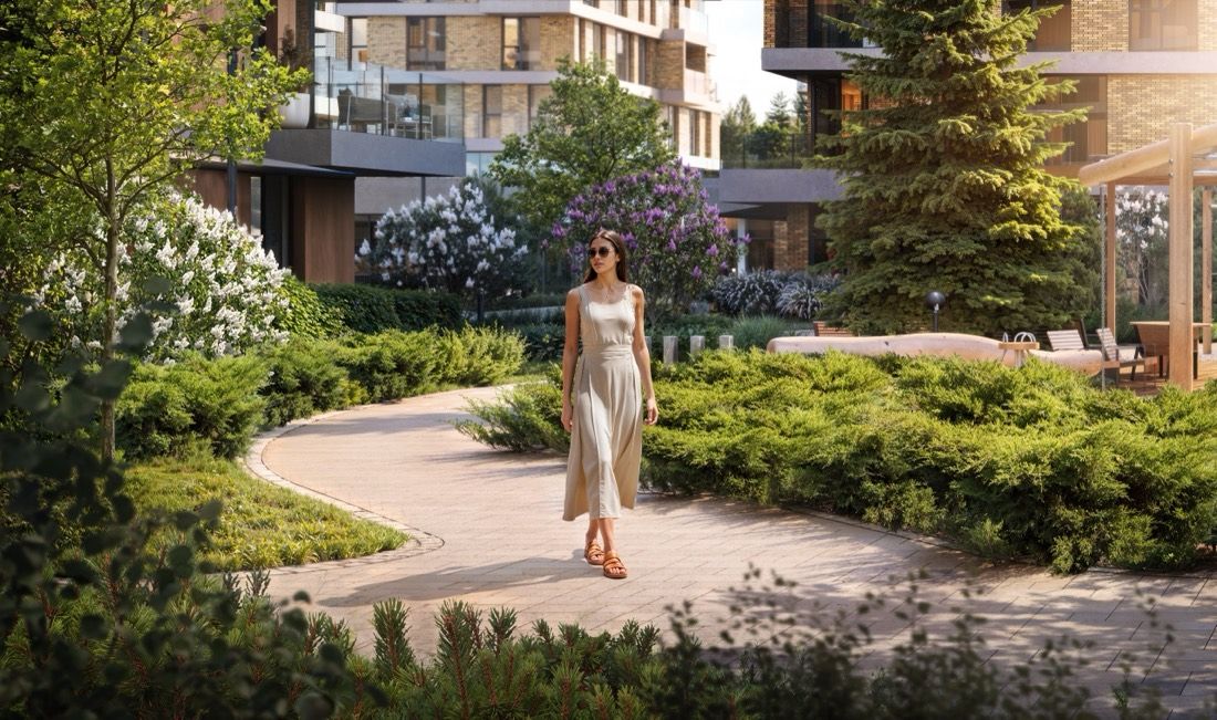 Forest-Edge Premium Residences — architectural visualisation by Photoreal3d