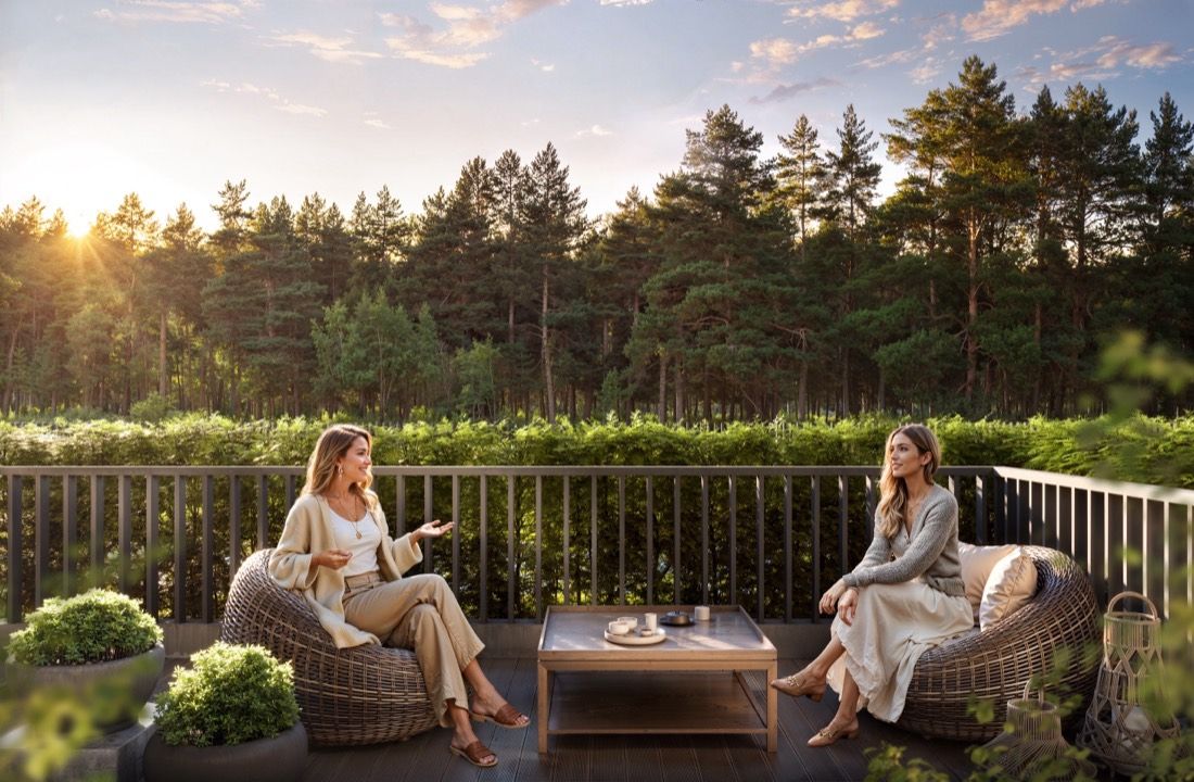 Forest-Edge Premium Residences — architectural visualisation by Photoreal3d