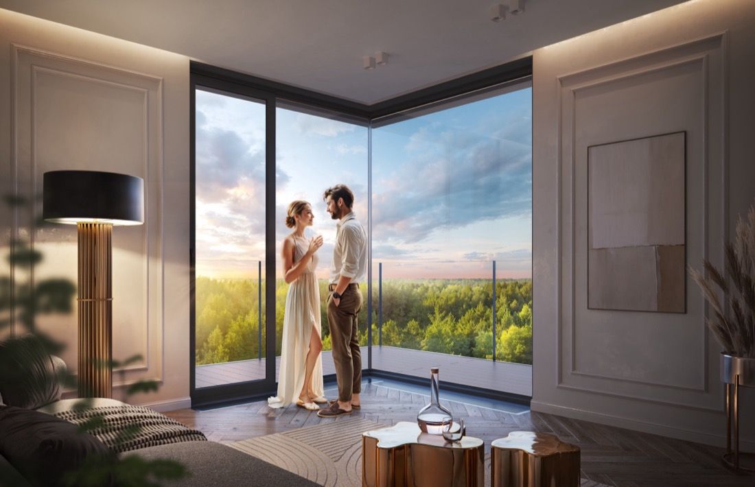 Forest-Edge Premium Residences — architectural visualisation by Photoreal3d