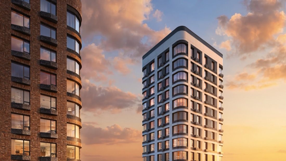 Park-Corridor City Quarter — architectural visualisation by Photoreal3d