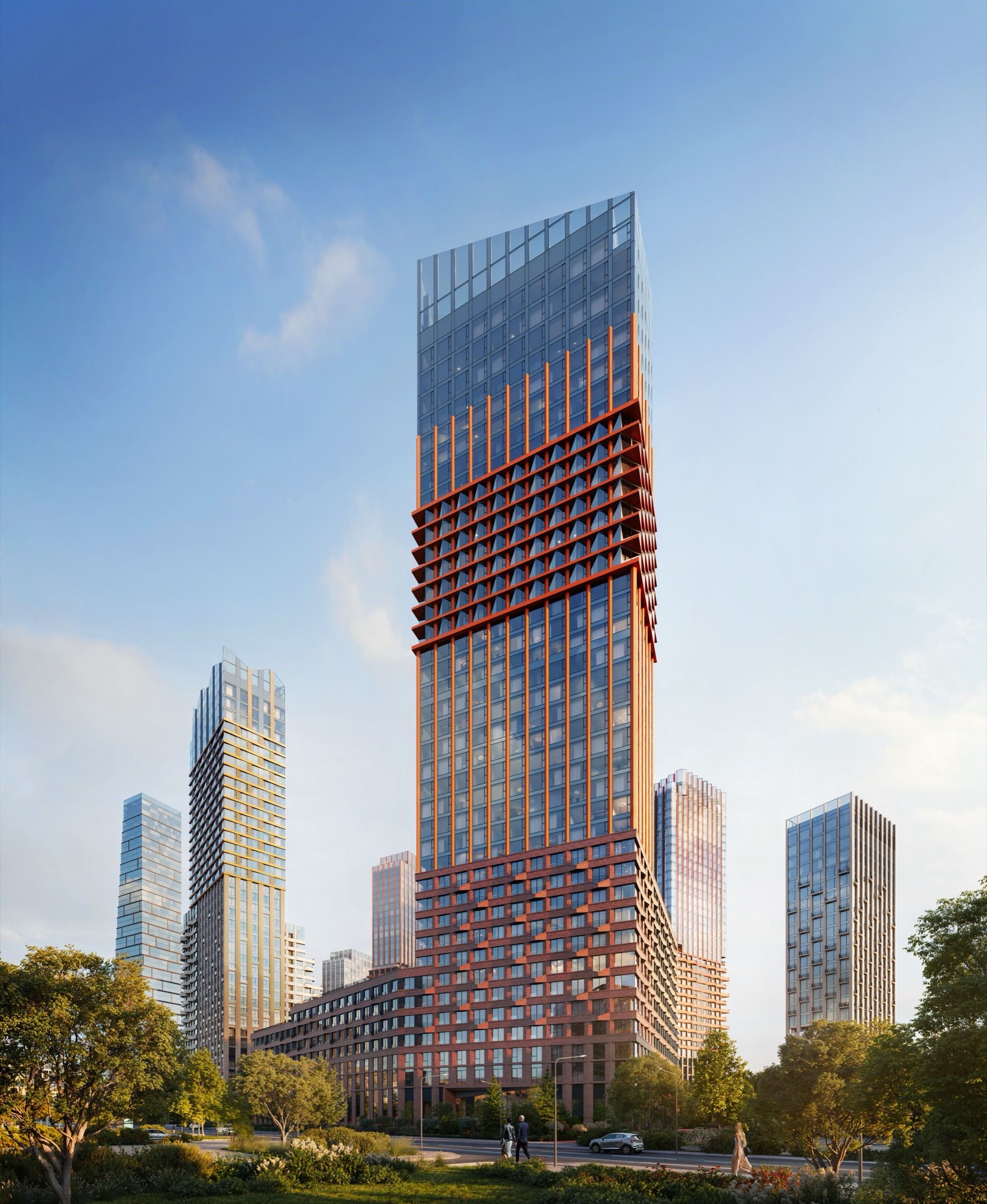Park-Side Family Quarter — architectural visualisation, frame 22