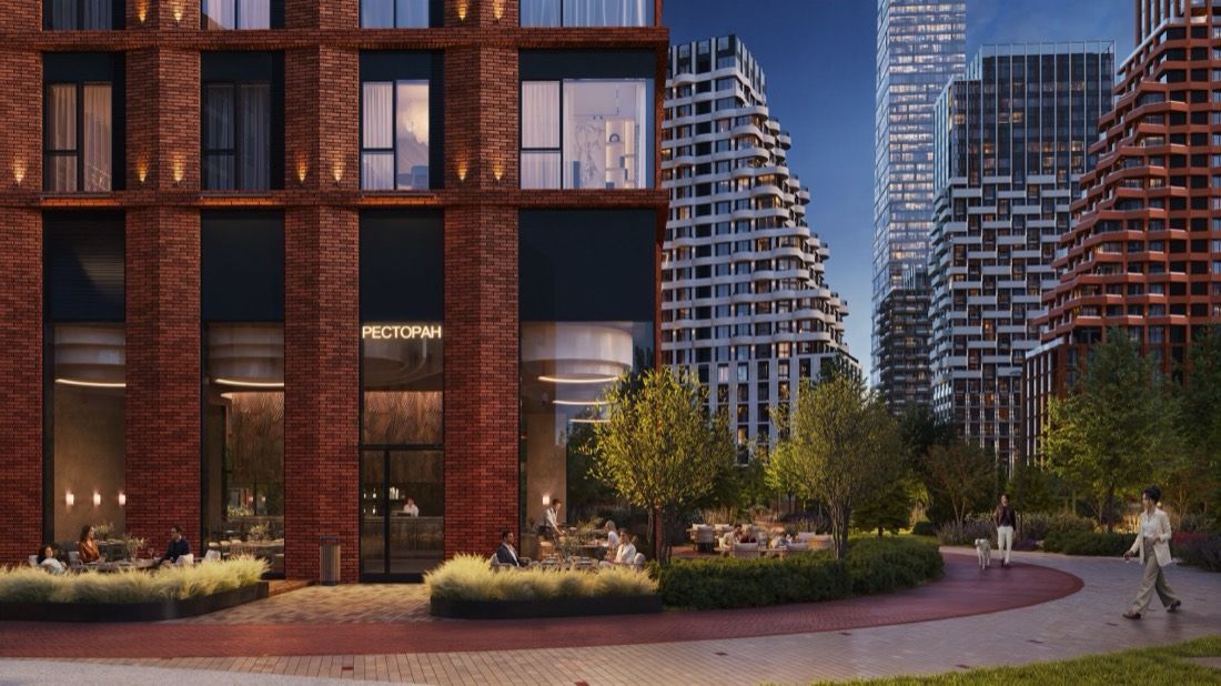 Park-Side Family Quarter — architectural visualisation by Photoreal3d