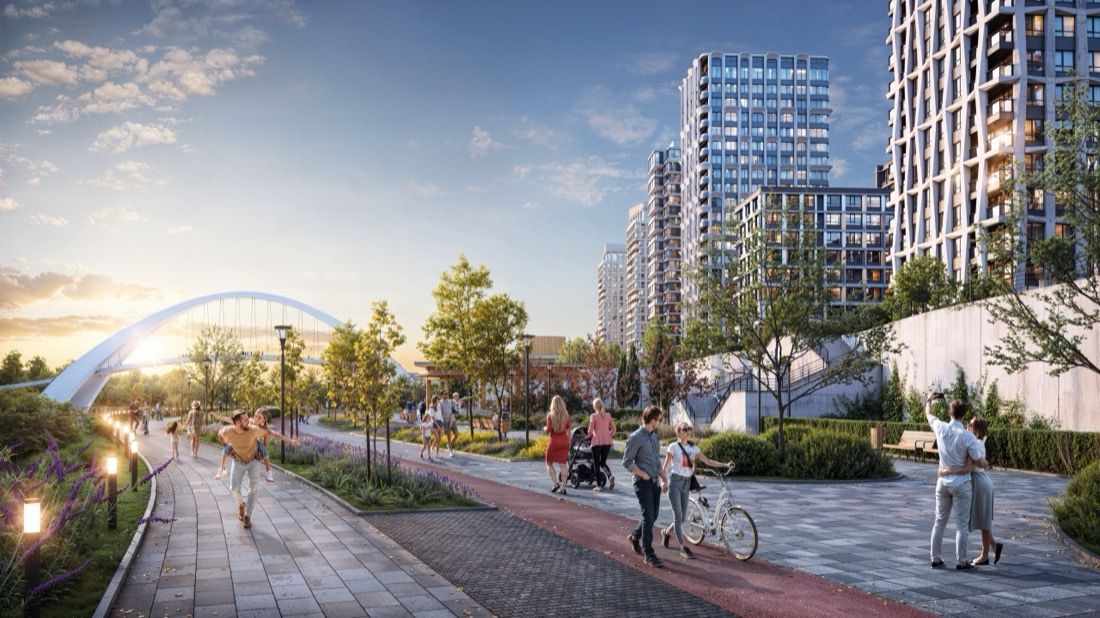 Peninsula Residential District — architectural visualisation by Photoreal3d