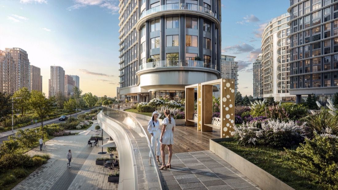 Peninsula Residential District — architectural visualisation by Photoreal3d