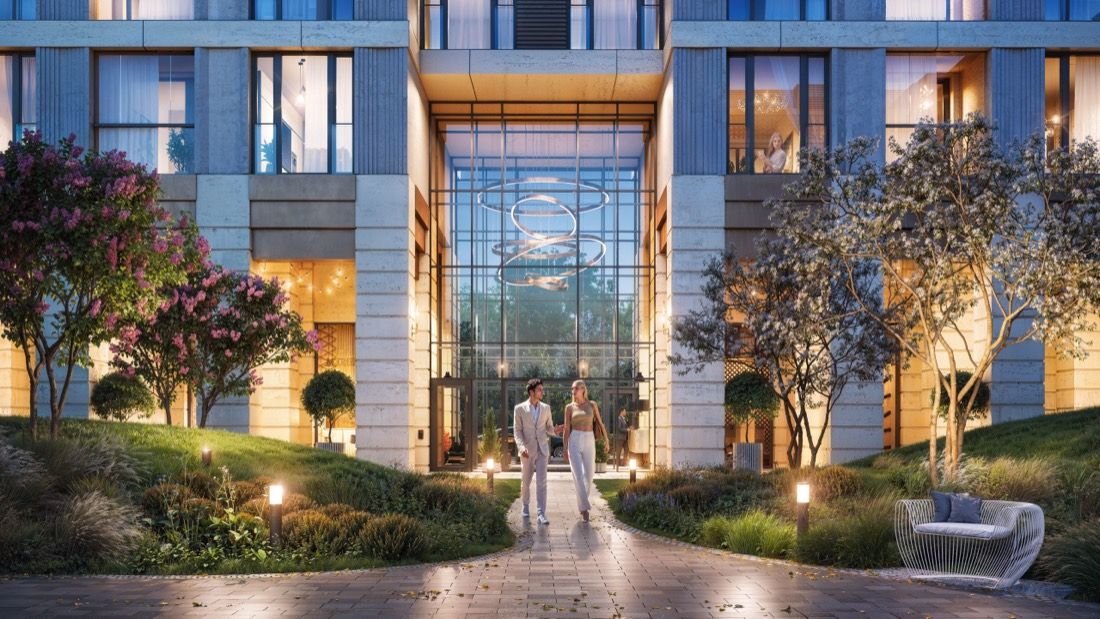 Peninsula Residential District — architectural visualisation by Photoreal3d