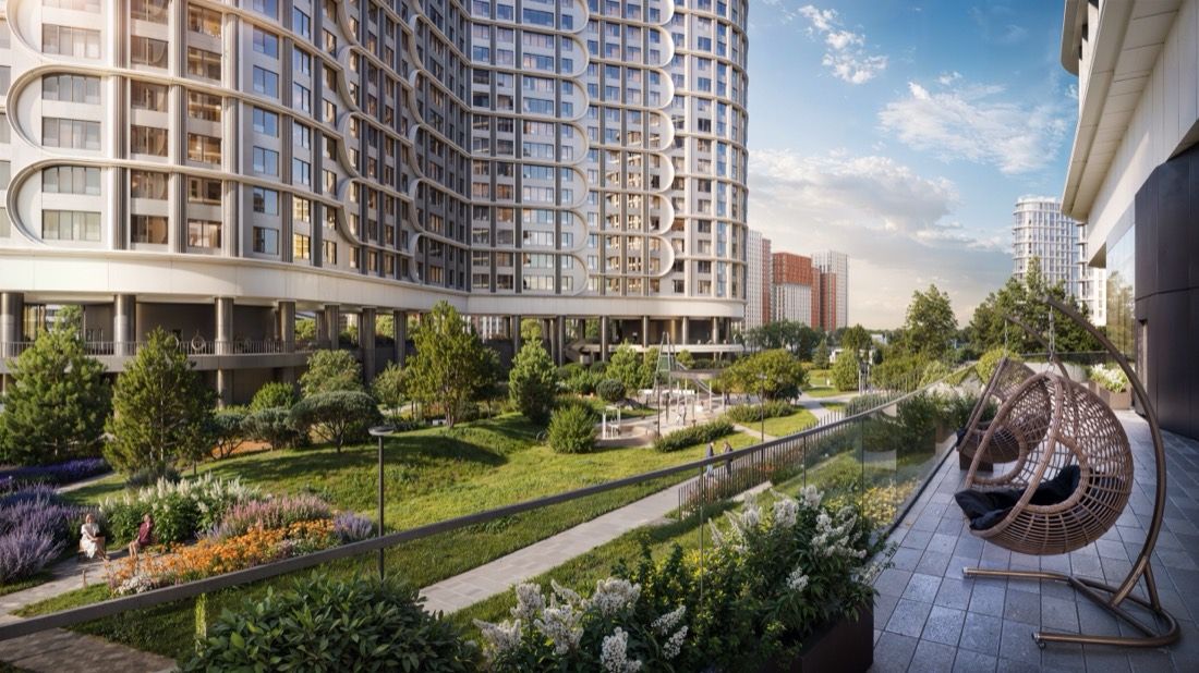 Peninsula Residential District — architectural visualisation by Photoreal3d