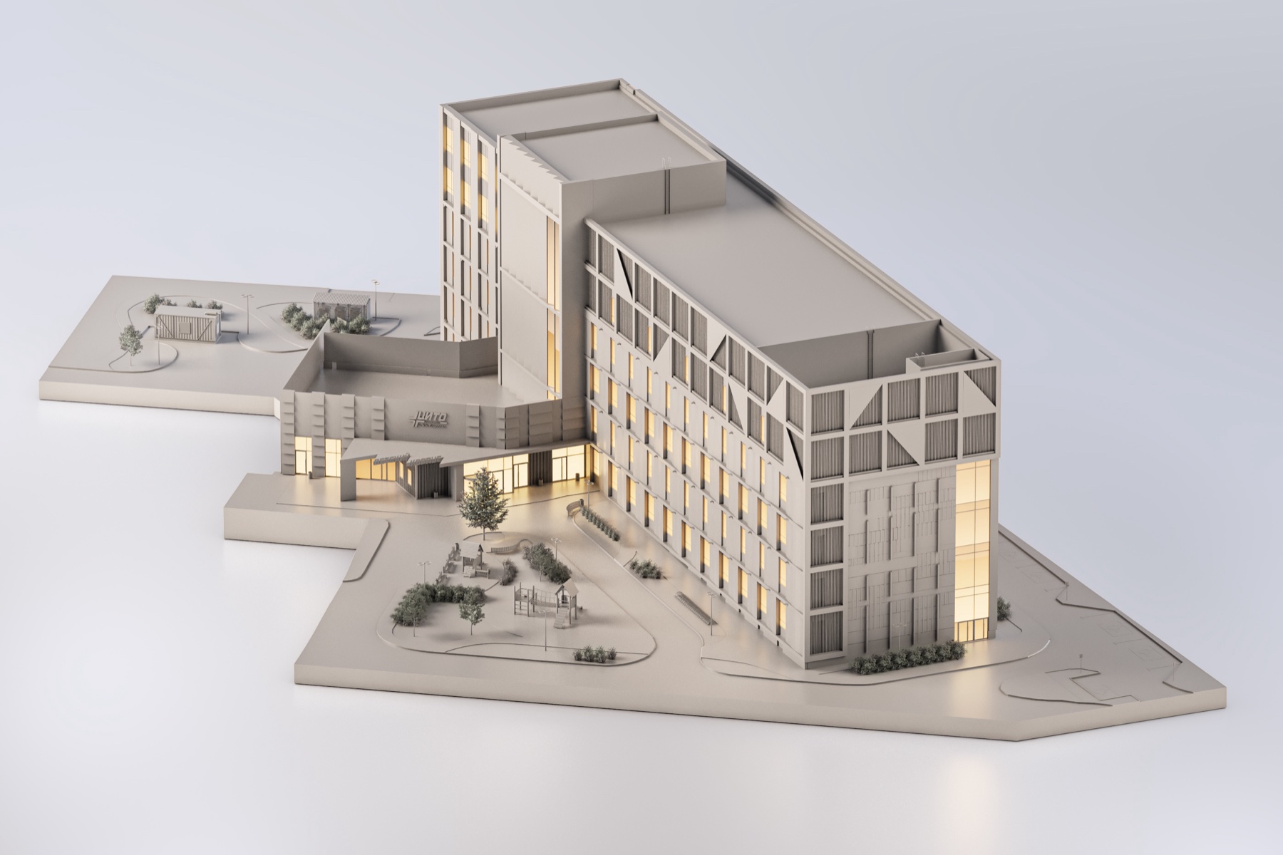 3D modelling — Photoreal3d project example, frame 2