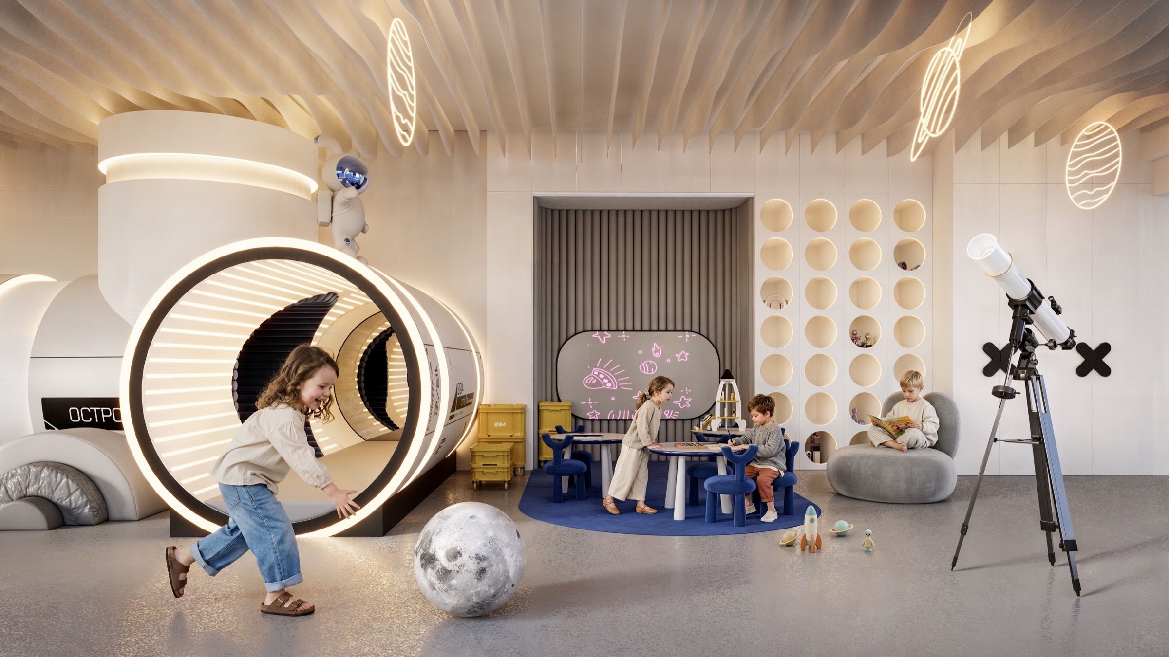 Residential Lobbies & Common Areas — architectural visualisation, frame 10
