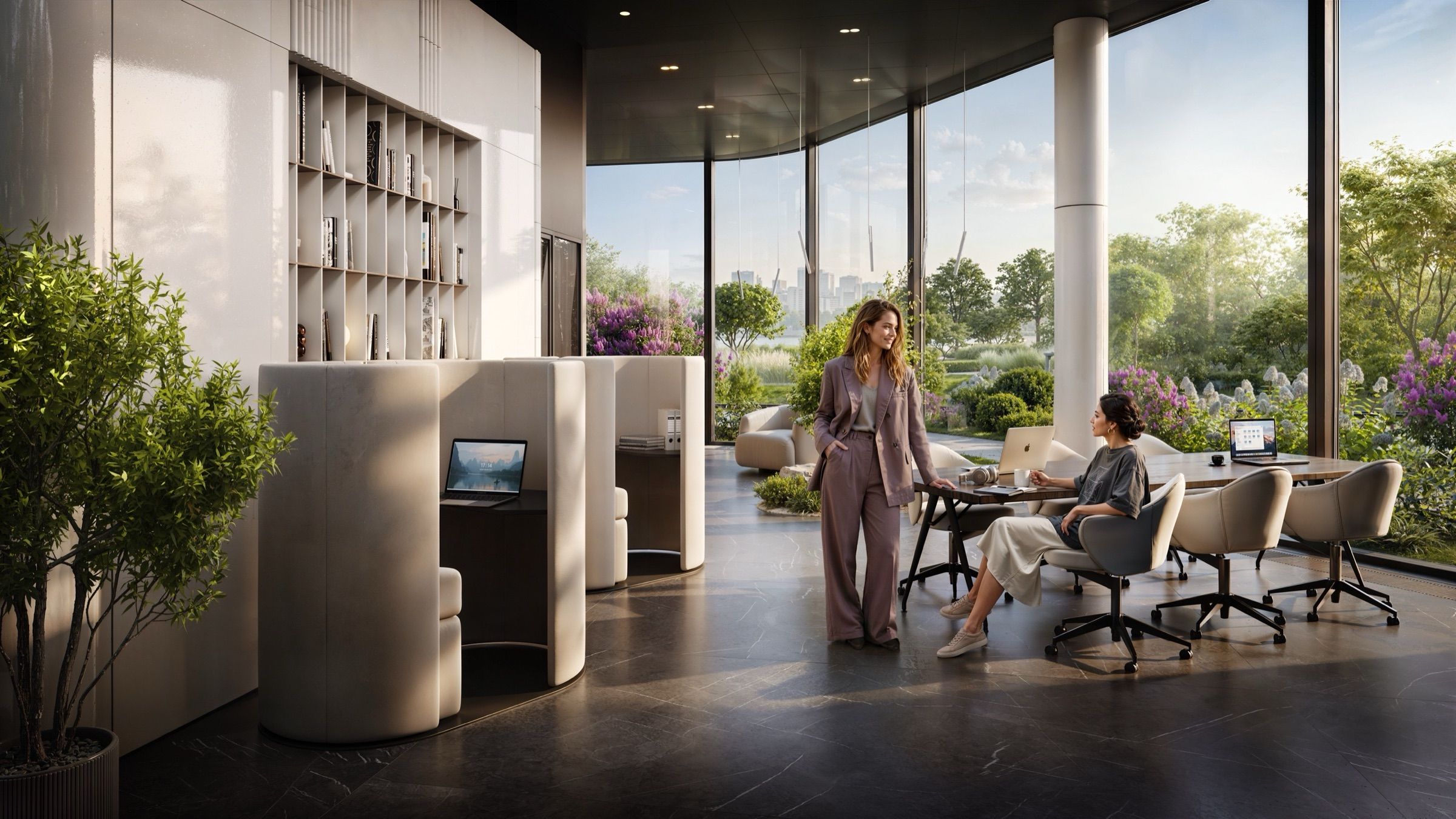 Residential Lobbies & Common Areas — architectural visualisation, frame 12