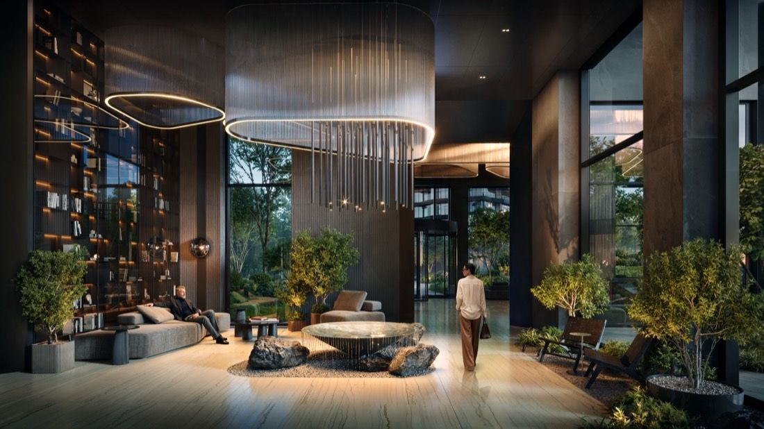 Residential lobbies and common areas — interior visualisation by Photoreal3d