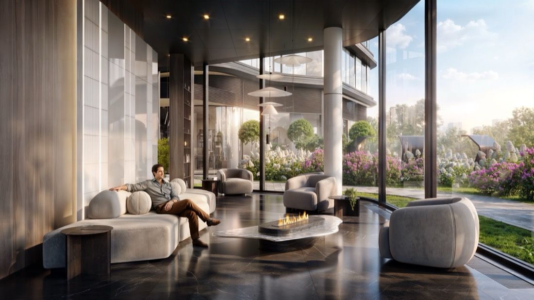 Residential lobbies and common areas — interior visualisation by Photoreal3d