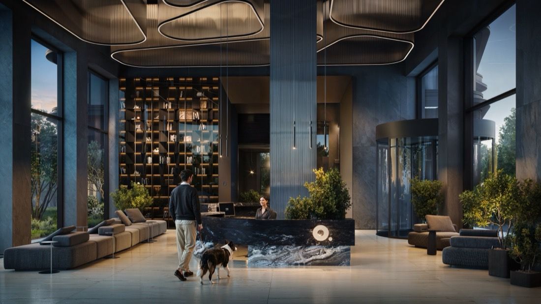 Residential lobbies and common areas — interior visualisation by Photoreal3d