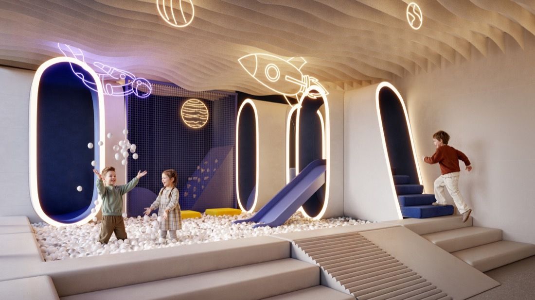 Residential lobbies and common areas — interior visualisation by Photoreal3d