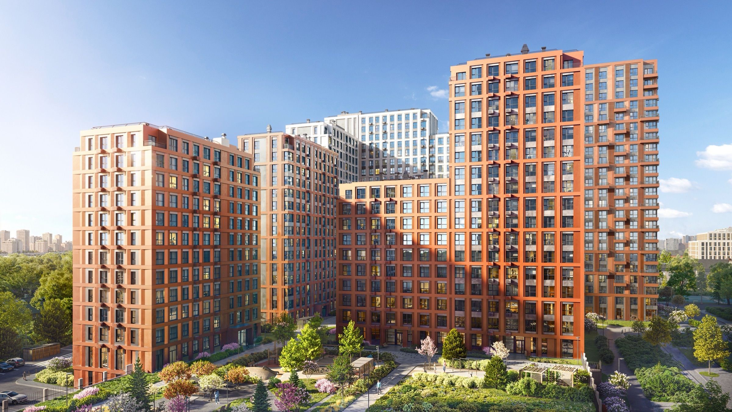 Riverfront Residential Complex — architectural visualisation, frame 19