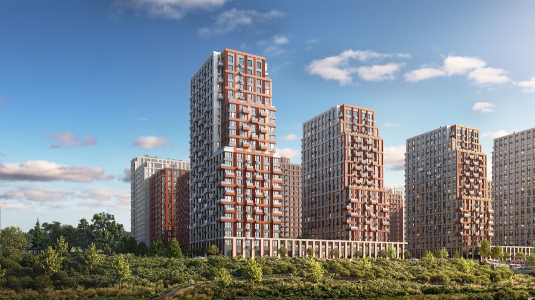 Riverfront Residential Complex — architectural visualisation by Photoreal3d