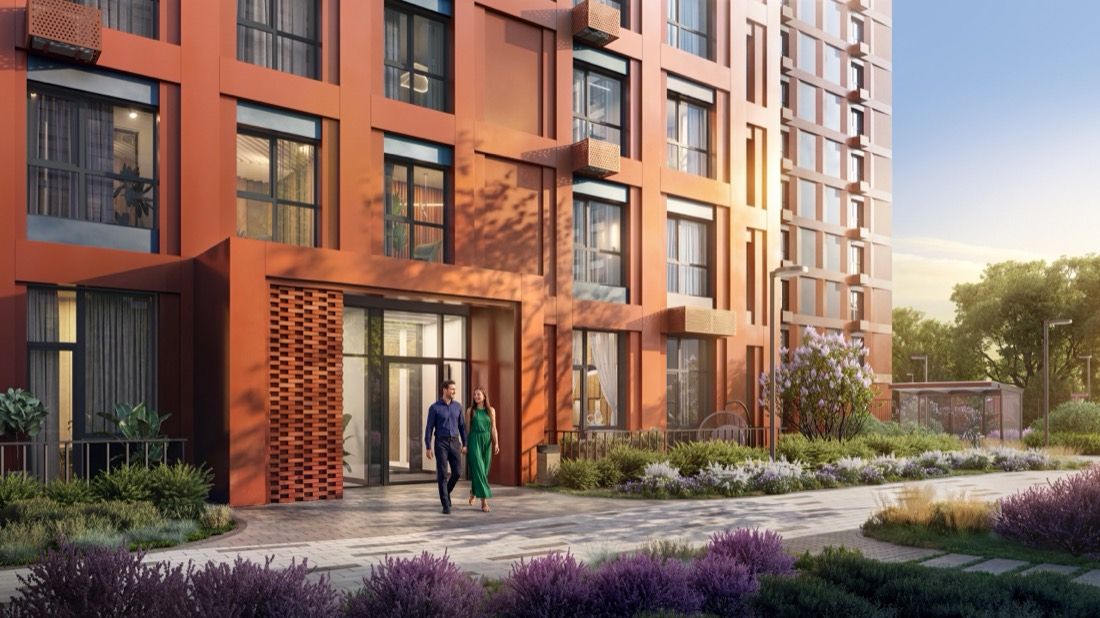 Riverfront Residential Complex — architectural visualisation by Photoreal3d