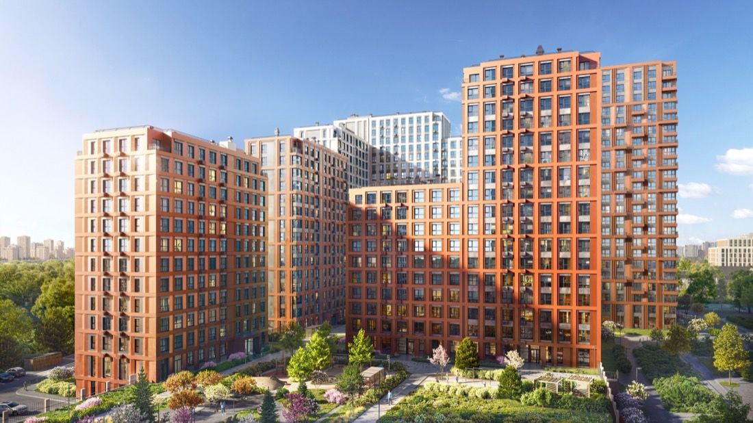 Riverfront Residential Complex — architectural visualisation by Photoreal3d