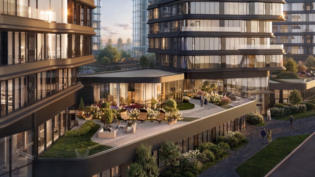 Riverside Residential Quarter — architectural visualisation by Photoreal3d