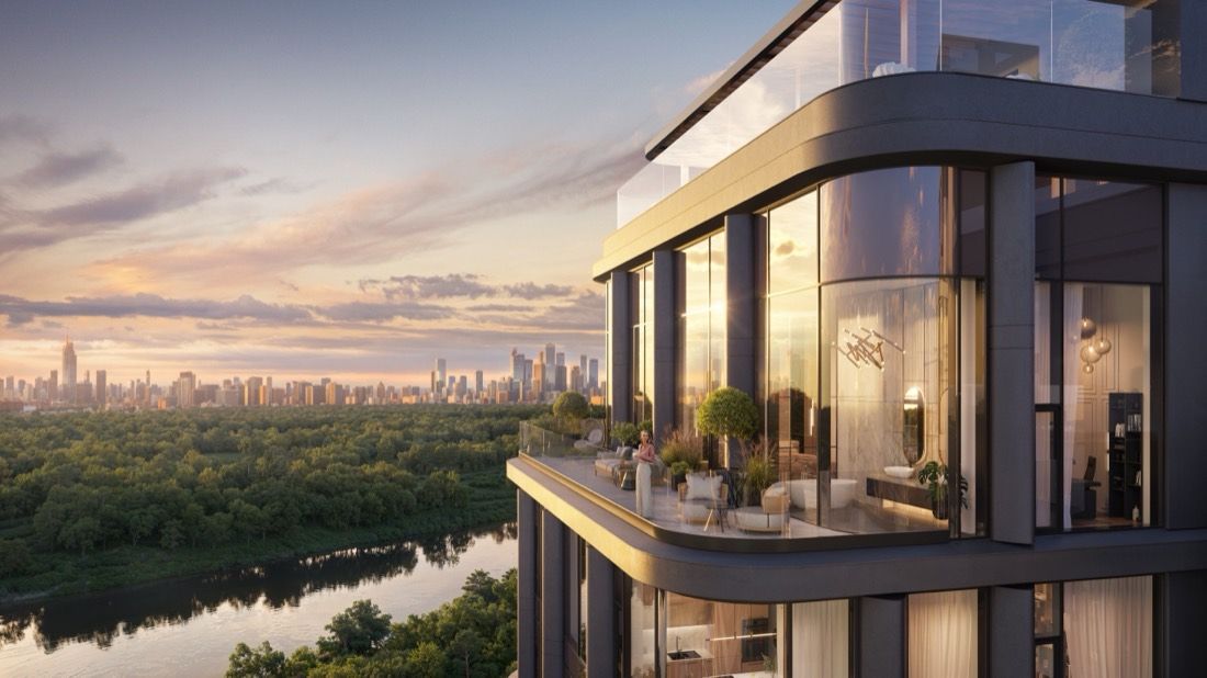 Riverside Residential Quarter — architectural visualisation by Photoreal3d