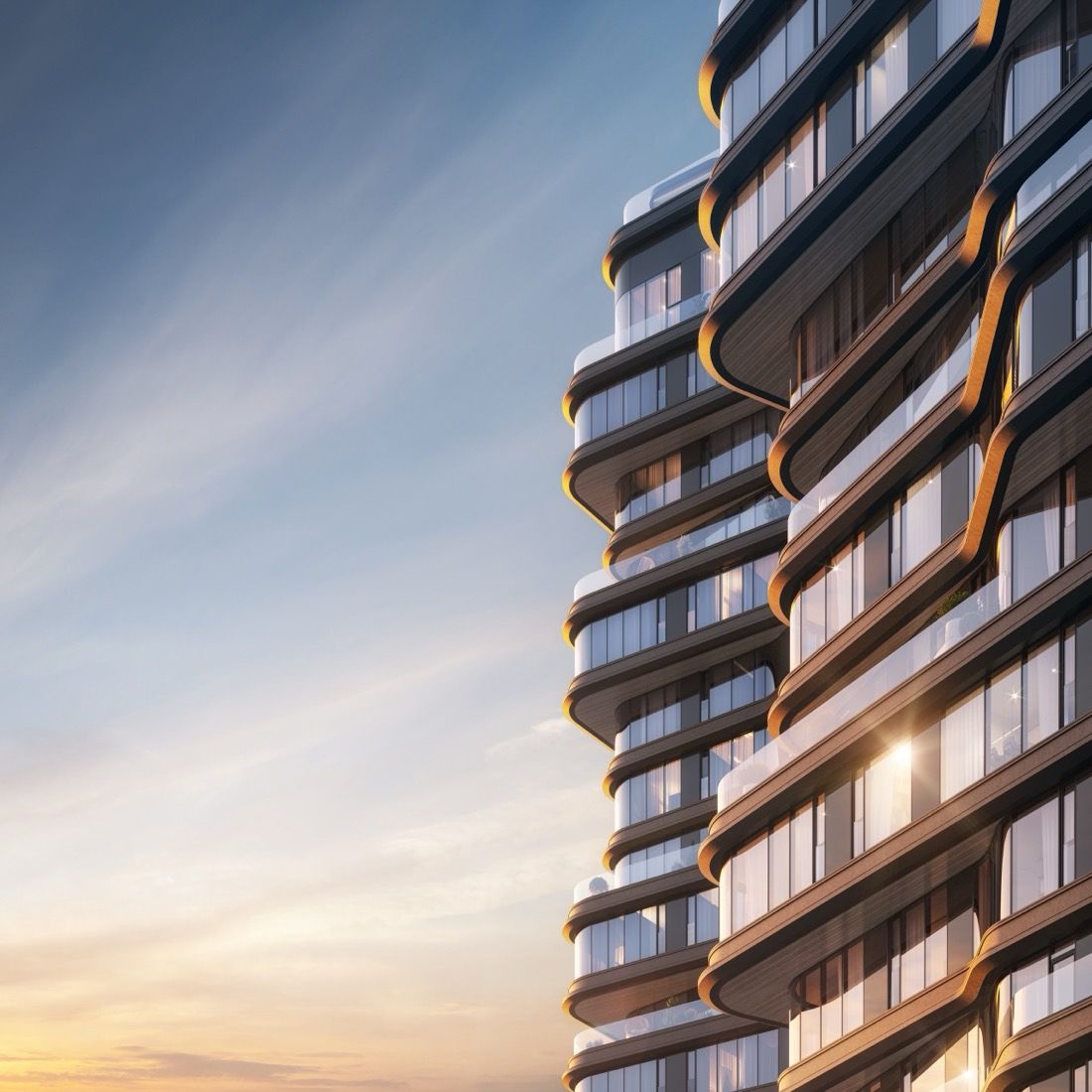 Riverside Residential Quarter — architectural visualisation by Photoreal3d