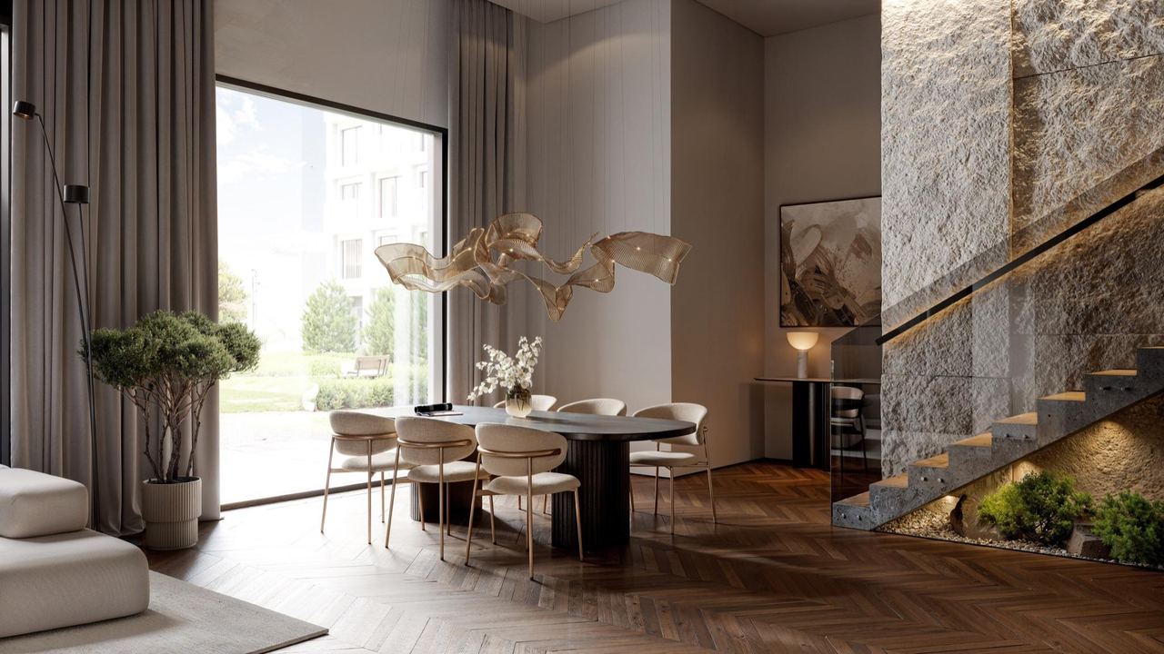 Dining room — interior visualisation by Photoreal3d