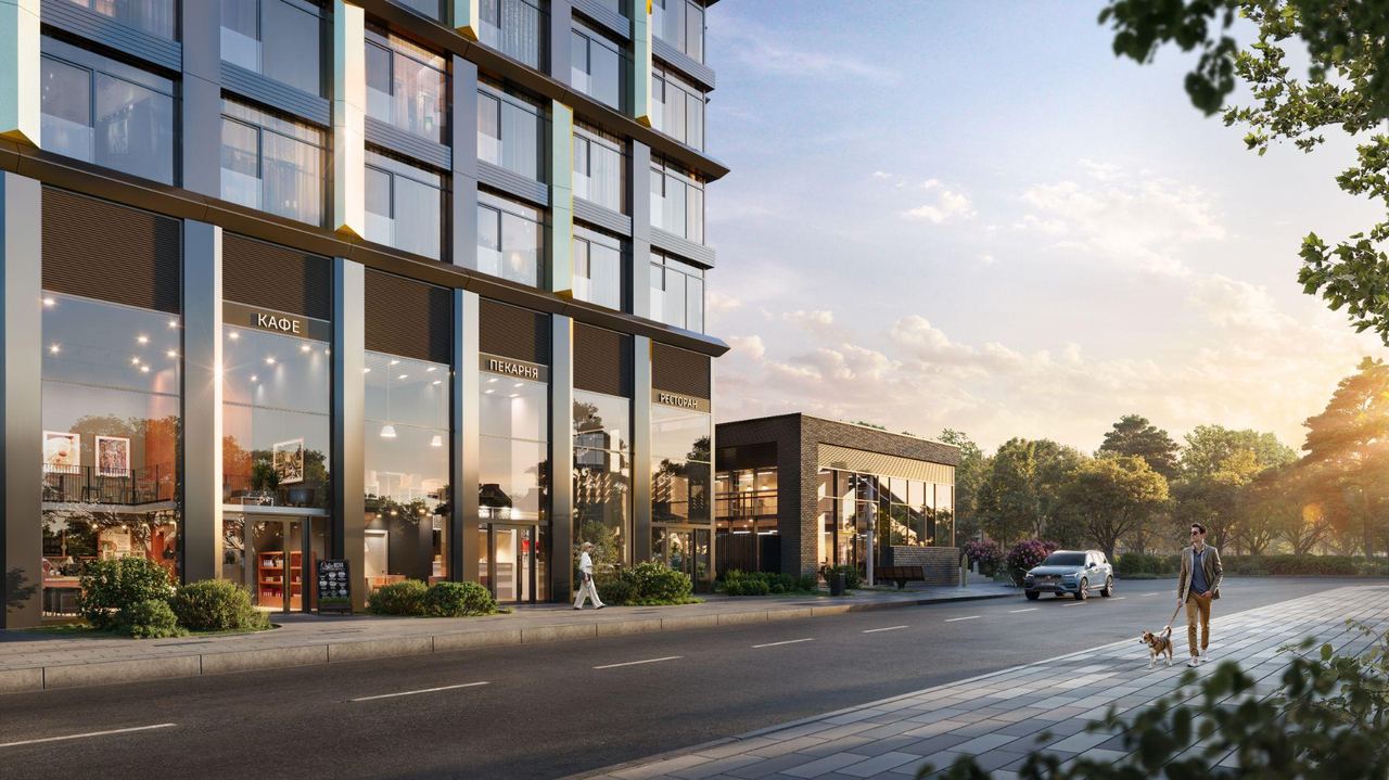 Peninsula Residential District — architectural visualisation by Photoreal3d