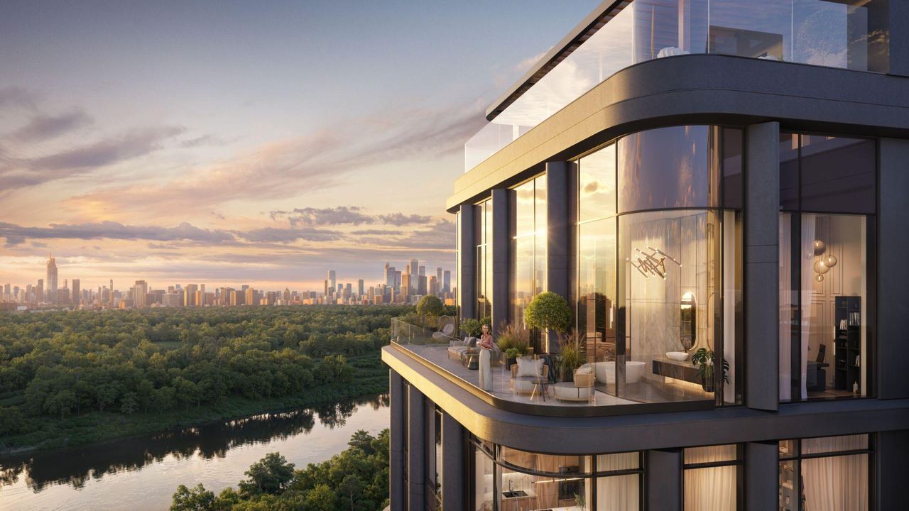 Riverside Residential Quarter — architectural visualisation by Photoreal3d