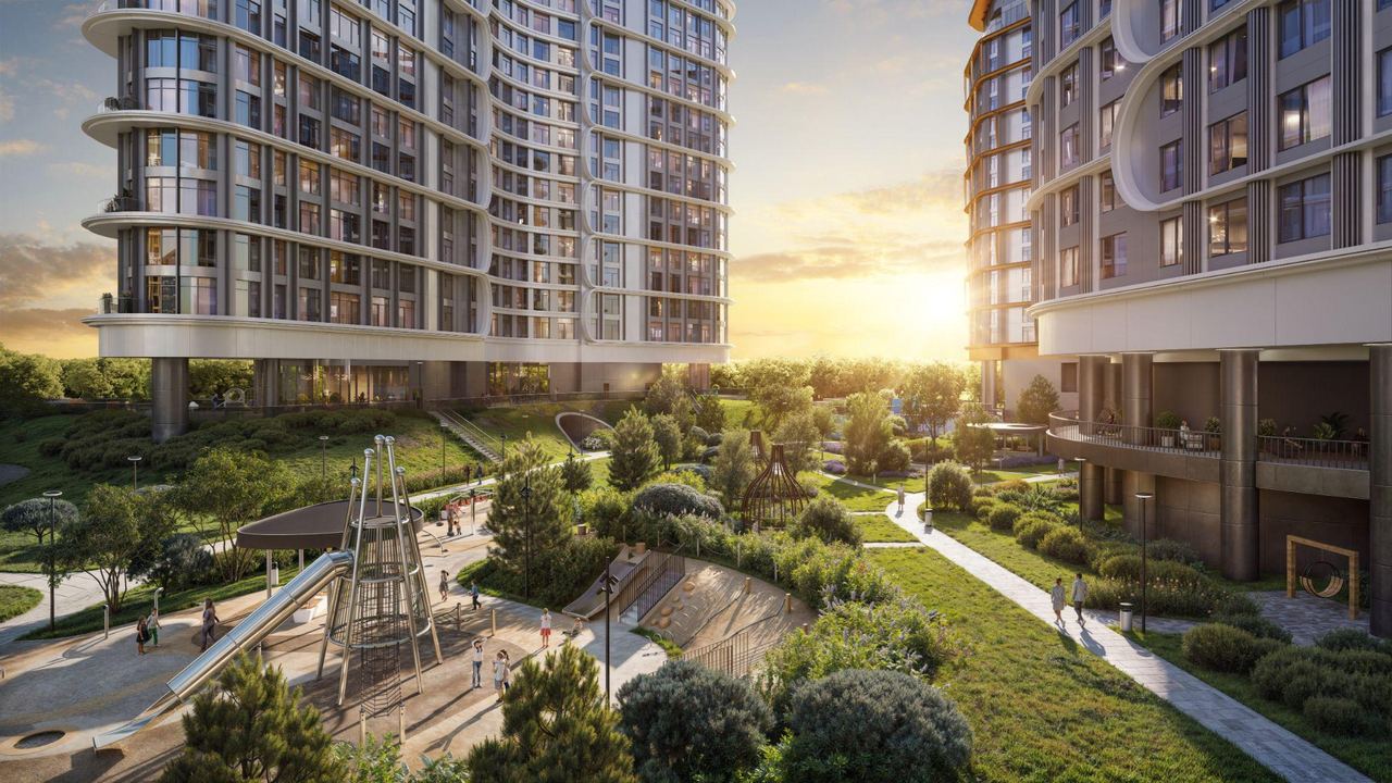 Peninsula Residential District — architectural visualisation by Photoreal3d