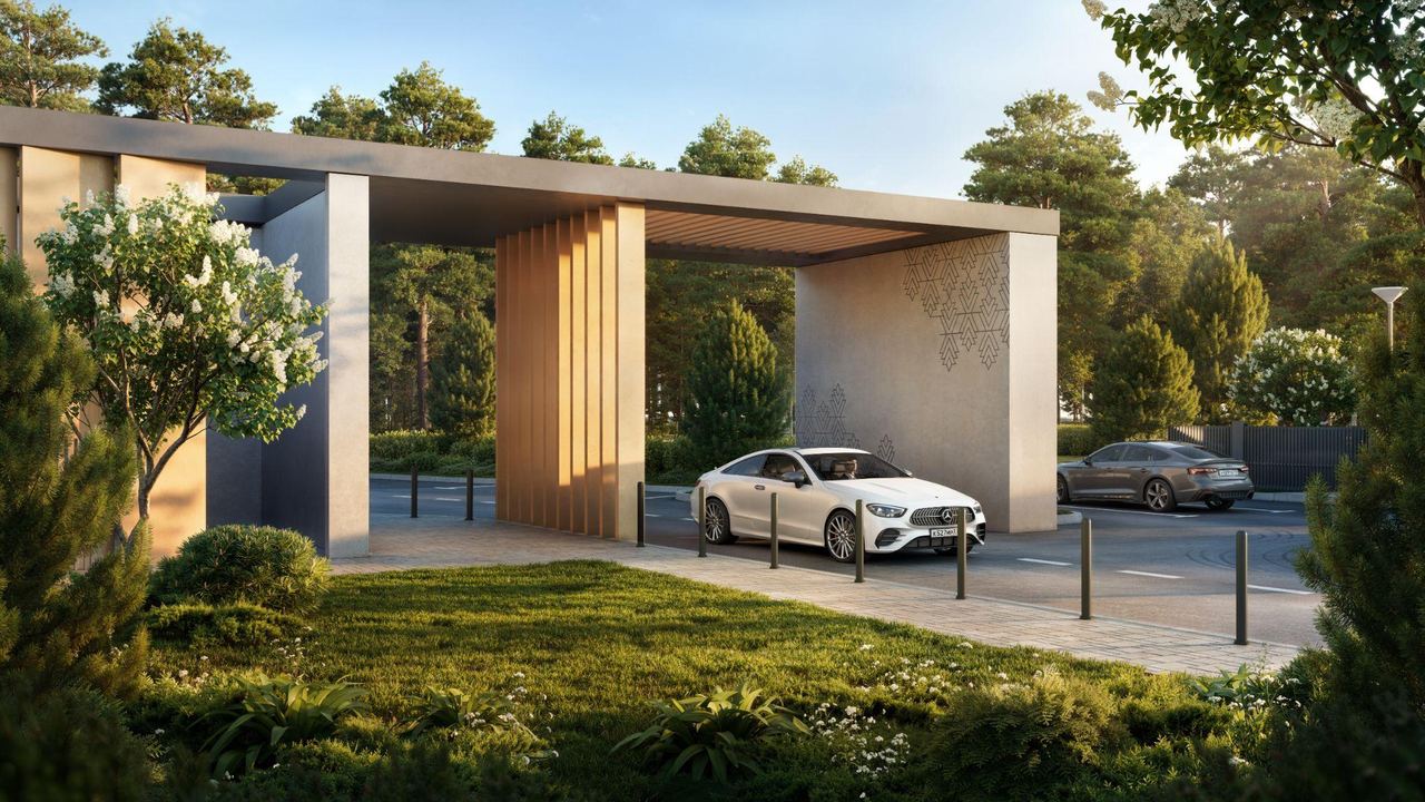 Forest-Edge Premium Residences — architectural visualisation by Photoreal3d