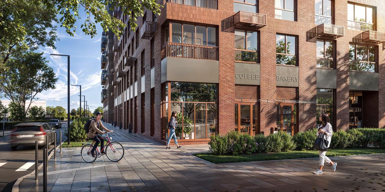Suburban residential district — architectural visualisation by Photoreal3d