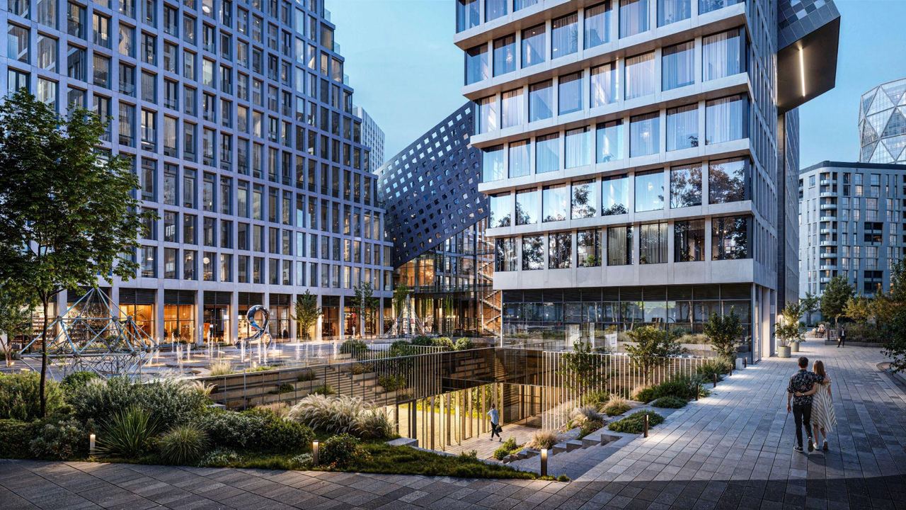 Residential tower — architectural visualisation by Photoreal3d