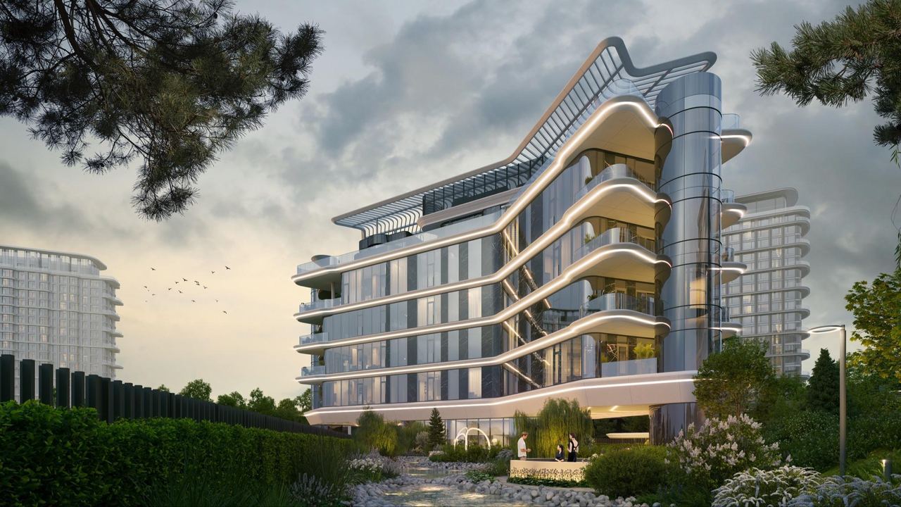 Peninsula Residential District — architectural visualisation by Photoreal3d