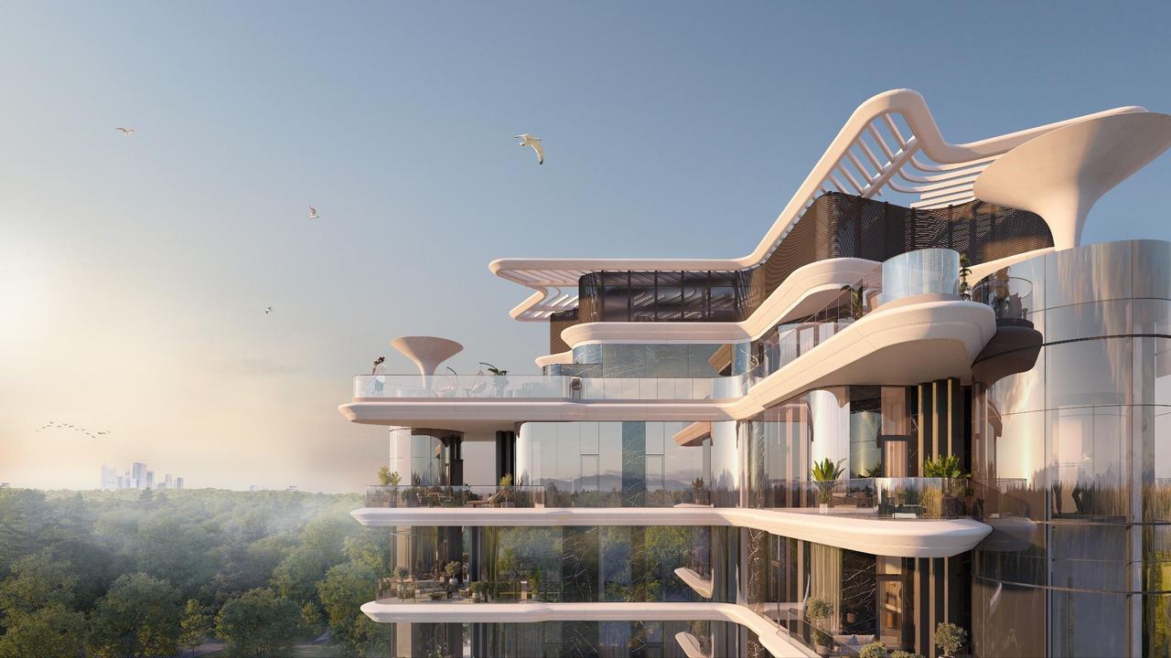Peninsula Residential District — architectural visualisation by Photoreal3d