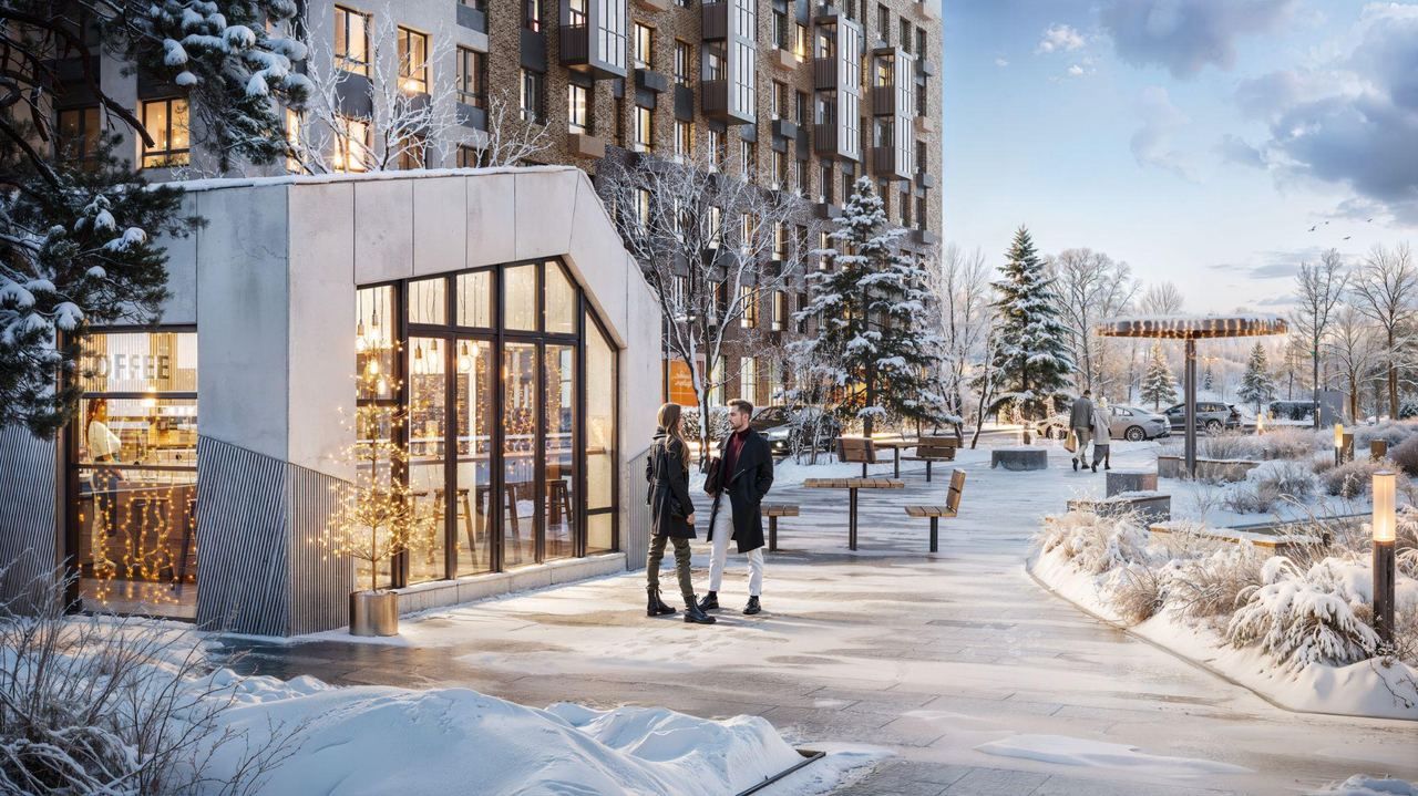 Suburban residential district — architectural visualisation by Photoreal3d