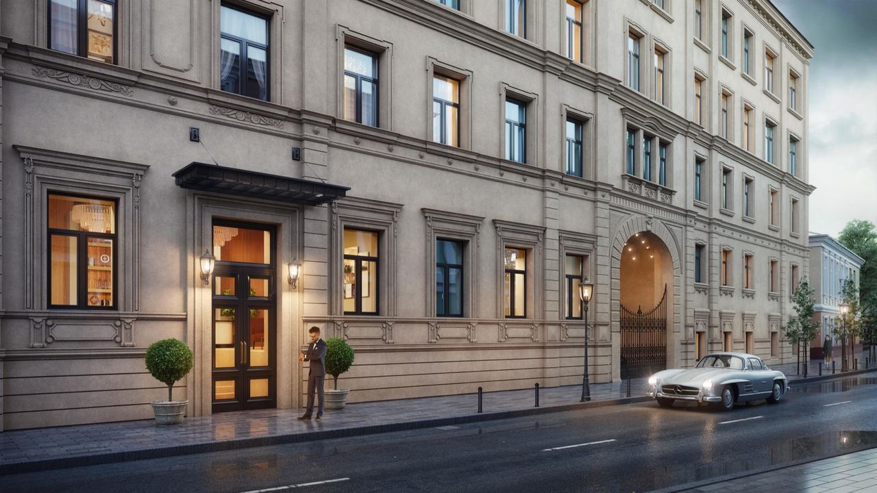 Boutique residential estate — architectural visualisation by Photoreal3d