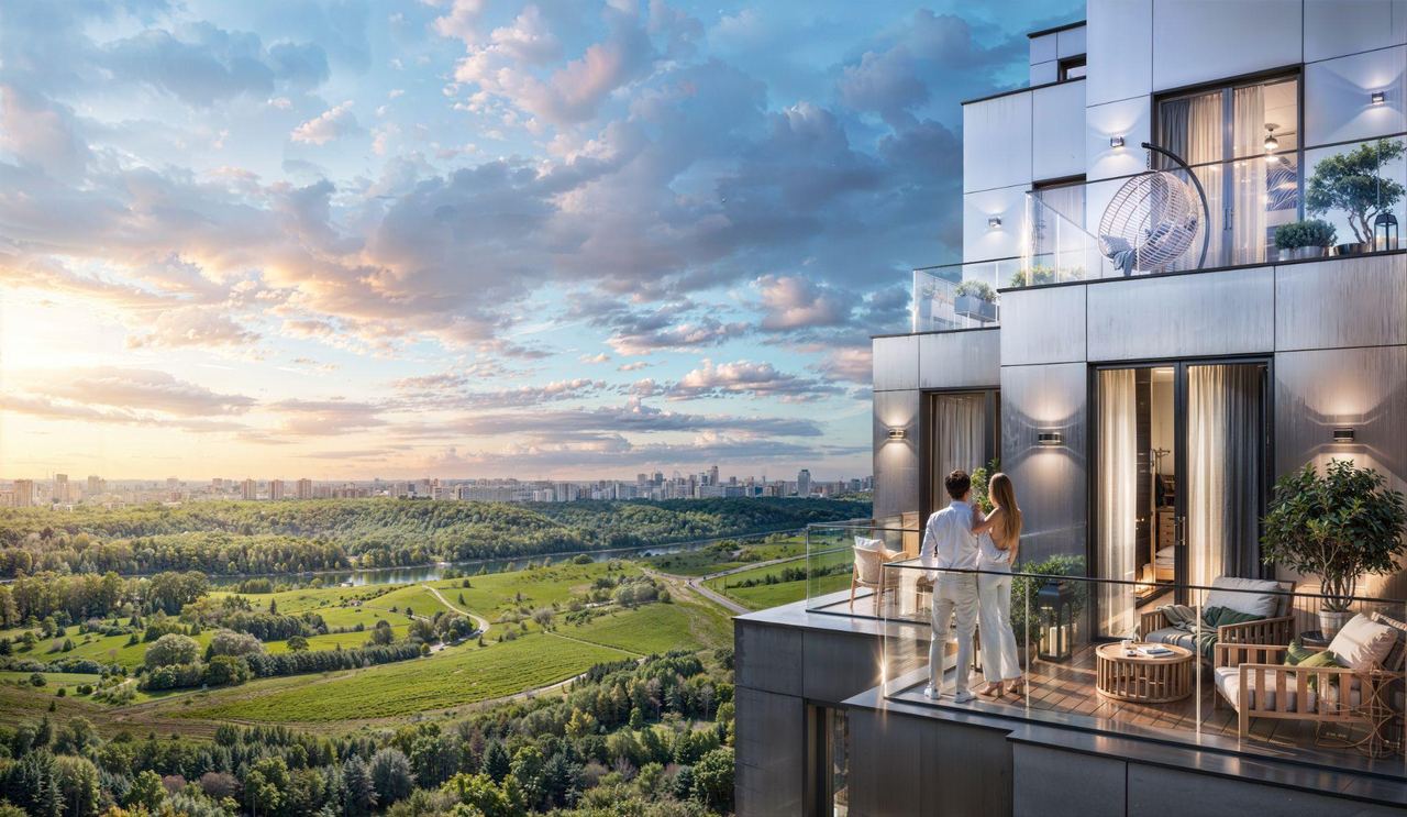 Peninsula Residential District — architectural visualisation by Photoreal3d