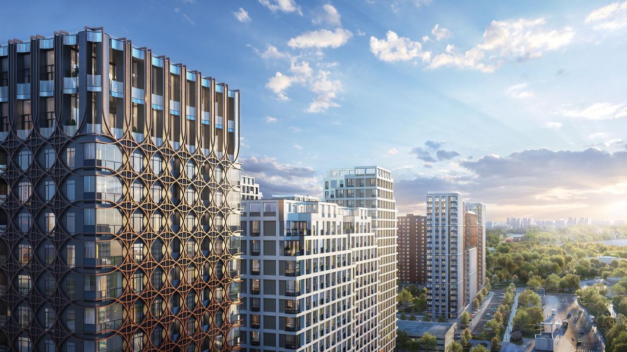 Peninsula Residential District — architectural visualisation by Photoreal3d