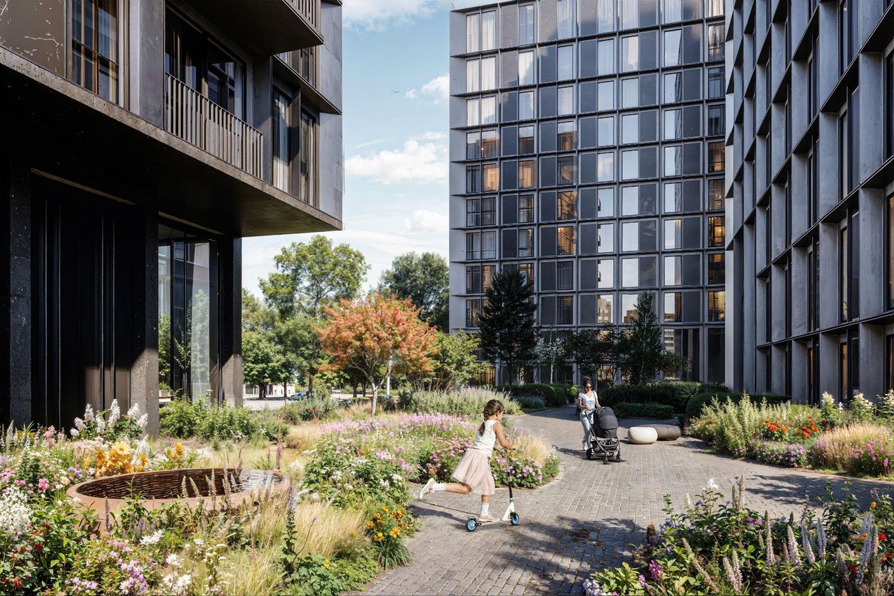 Residential tower — architectural visualisation by Photoreal3d