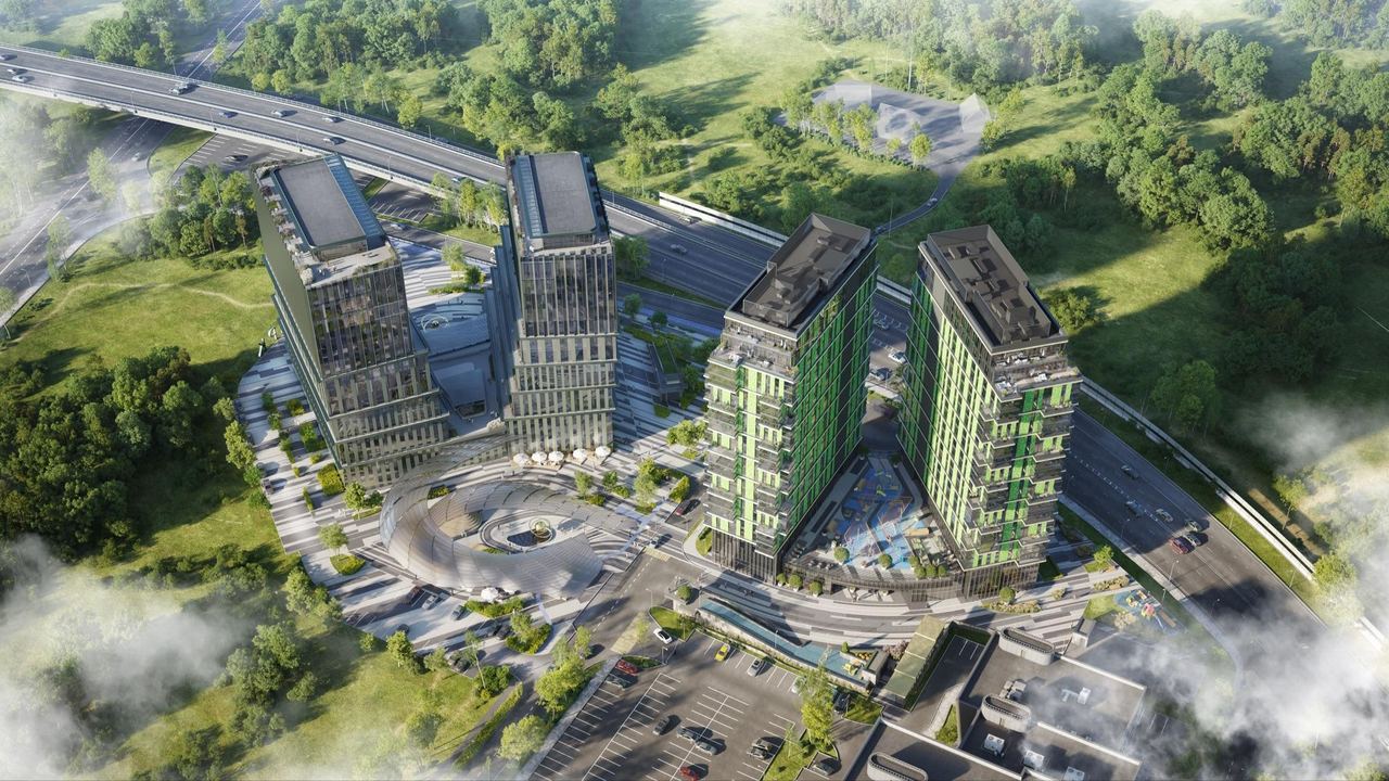 Residential complex — architectural visualisation by Photoreal3d
