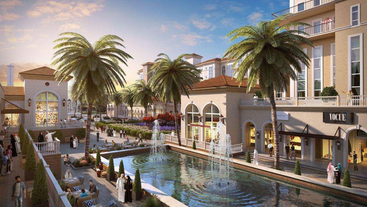 Villa community, Dubai — architectural visualisation by Photoreal3d