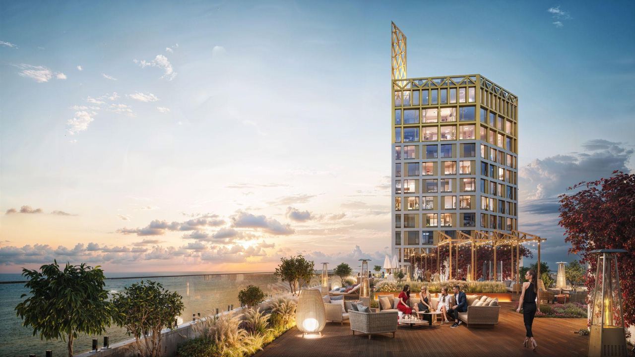 City residential complex — architectural visualisation by Photoreal3d