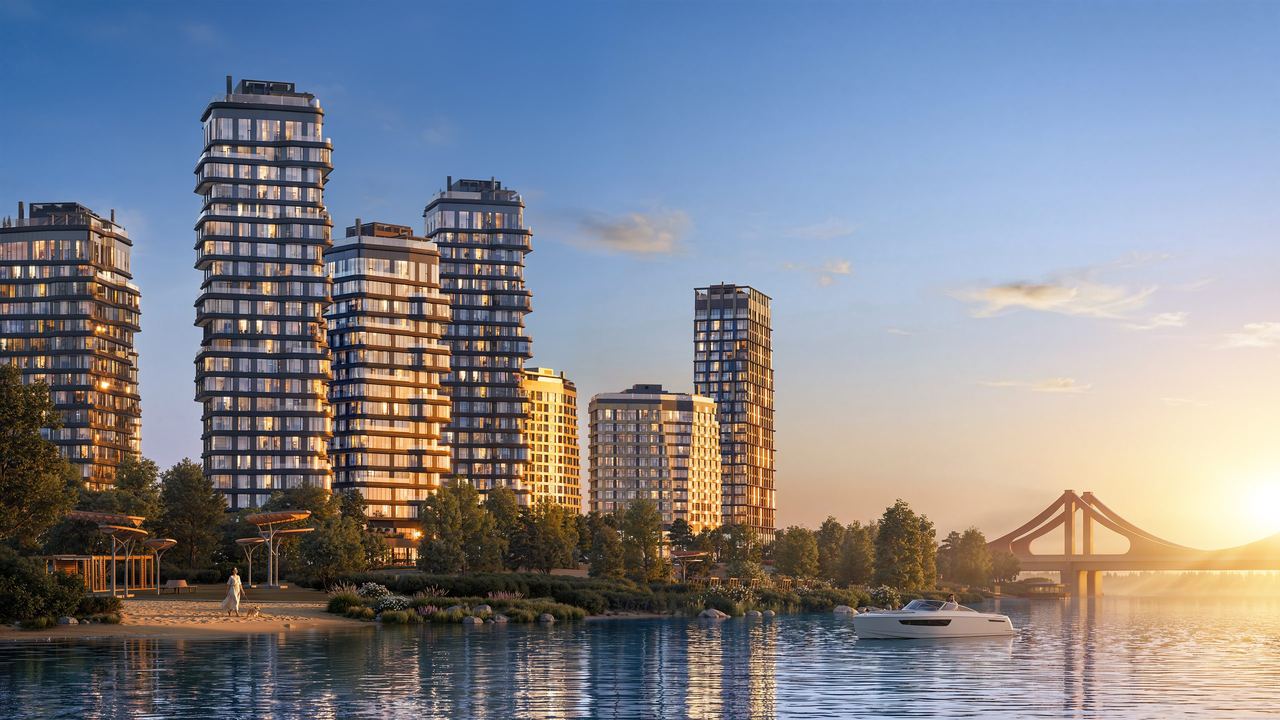 Peninsula Residential District — architectural visualisation by Photoreal3d